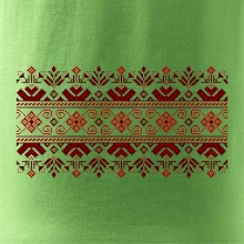 Ukrajinský vzor - červený