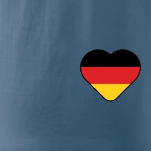 Germany love prso - Nemecká vlajka Germany love prso - Nemecká vlajka