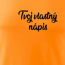 Tvoj vlastný nápis písací - na prsníku