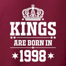 Kings are born in 1998
