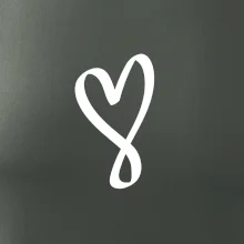 Srdce nekonečno na prsník