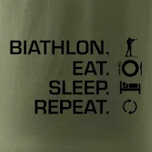 Biathlon Eat Sleep Repeat Biathlon Eat Sleep Repeat
