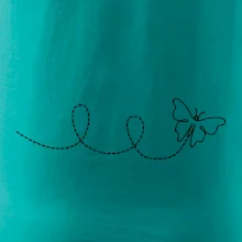 Dráha letu motýľa - slučka