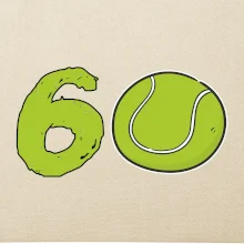 Tenis okrúhle narodeniny 60