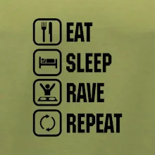 Eat sleep rave repeat