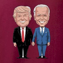 Trump a Biden - veľký kamaráti