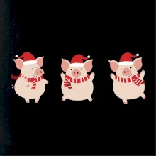 Vianočné prasiatka