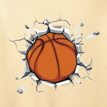 Basketbal lopta v triku