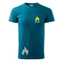 Hasiči - oheň - Váš názov - Prsník + chrbát