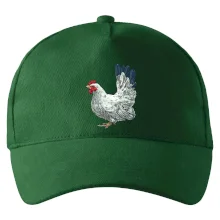 Sliepka kreslená biela