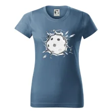 Florbal lopta v triku Florbal lopta v triku