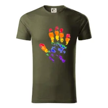 LGBT hand print