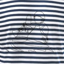 Kajak na vode jedným ťahom