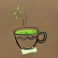 Hot matcha