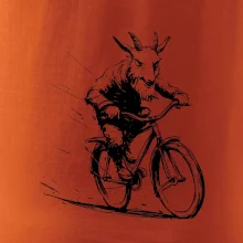 Drsný cap na bicykli