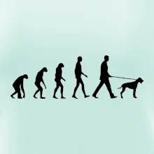 Evolúcia pes stavač Evolúcia pes stavač