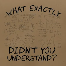 What exactly didn't you understand - physics