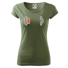 Rodinné tričká - batéria - maminka