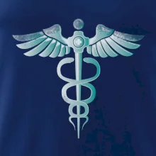 Hrdinovia zdravotníctva - logo (Pecka design)