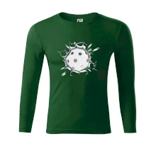 Florbal lopta v triku Florbal lopta v triku