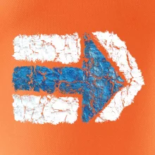 Párová turistická značka modrá