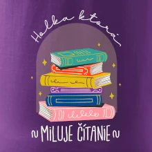 Holka, ktorá miluje čítanie