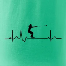 EKG hod kladivom žena