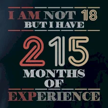 18 years 215 months of experience 18 years 215 months of experience