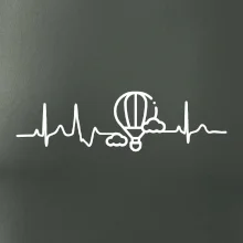 EKG lietanie balónom