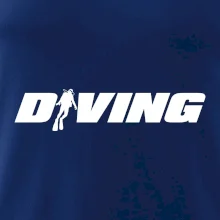 Diving nápis potápač