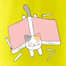 Učenie na štátnice mačka