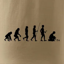 Evolúcia hubár muž