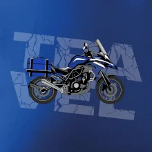 Cestovná enduro modrá