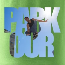 Parkour nápis nebo