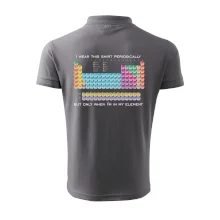 I wear this shirt periodically but only when I'm in my element I wear this shirt periodically but only when I'm in my element