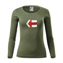 Párová turistická značka  červená Párová turistická značka  červená