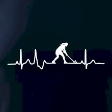 Pozemný hokej ekg - hráčka