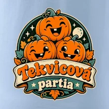 Tekvicová partia - tri veselé tekvice retro