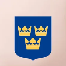 Švédsky znak tri korunky veľký