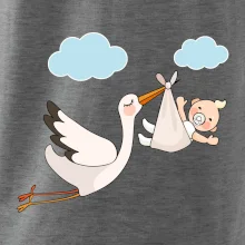 Bocian čakáme bábätko - neutrálne