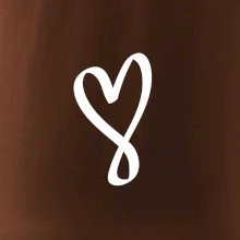 Srdce nekonečno na prsník