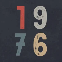 Vintage číslica 1976