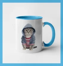 Mačka v pruhovanom triku