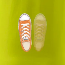 Párové topánky - oranžové