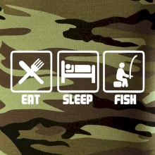Rybárčenie - Eat sleep Fish Rybárčenie - Eat sleep Fish
