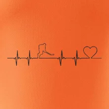 Hokejový hráč EKG