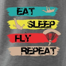 Eat Sleep Fly Repeat Paragliding Eat Sleep Fly Repeat Paragliding