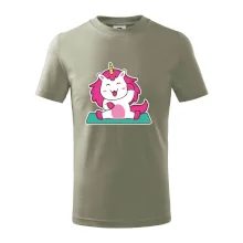 Yoga veselý jednorožec