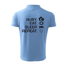Huby Eat Sleep Repeat
