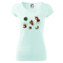 Gaštanové zvieratká - obdĺžnik